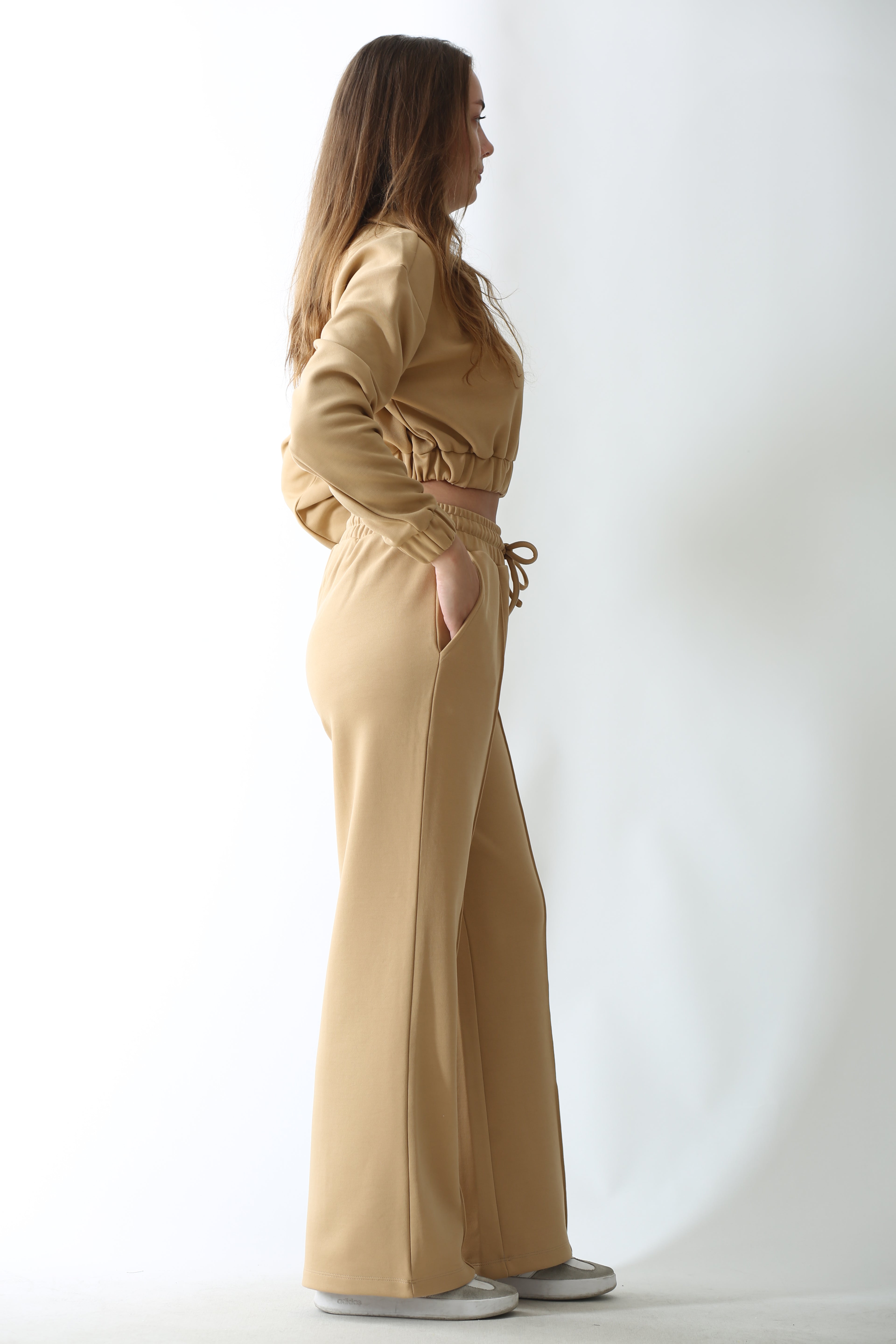 Kadın Kahverengi Eşofman Altı