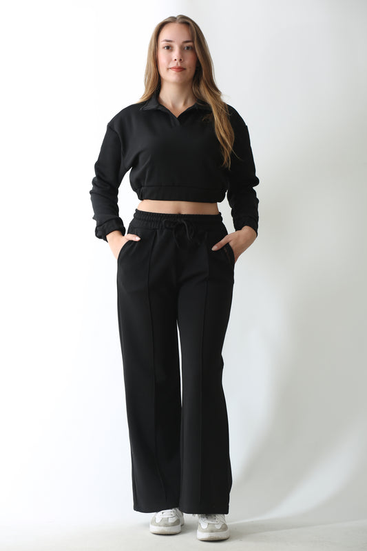 Kadın Siyah Eşofman Altı