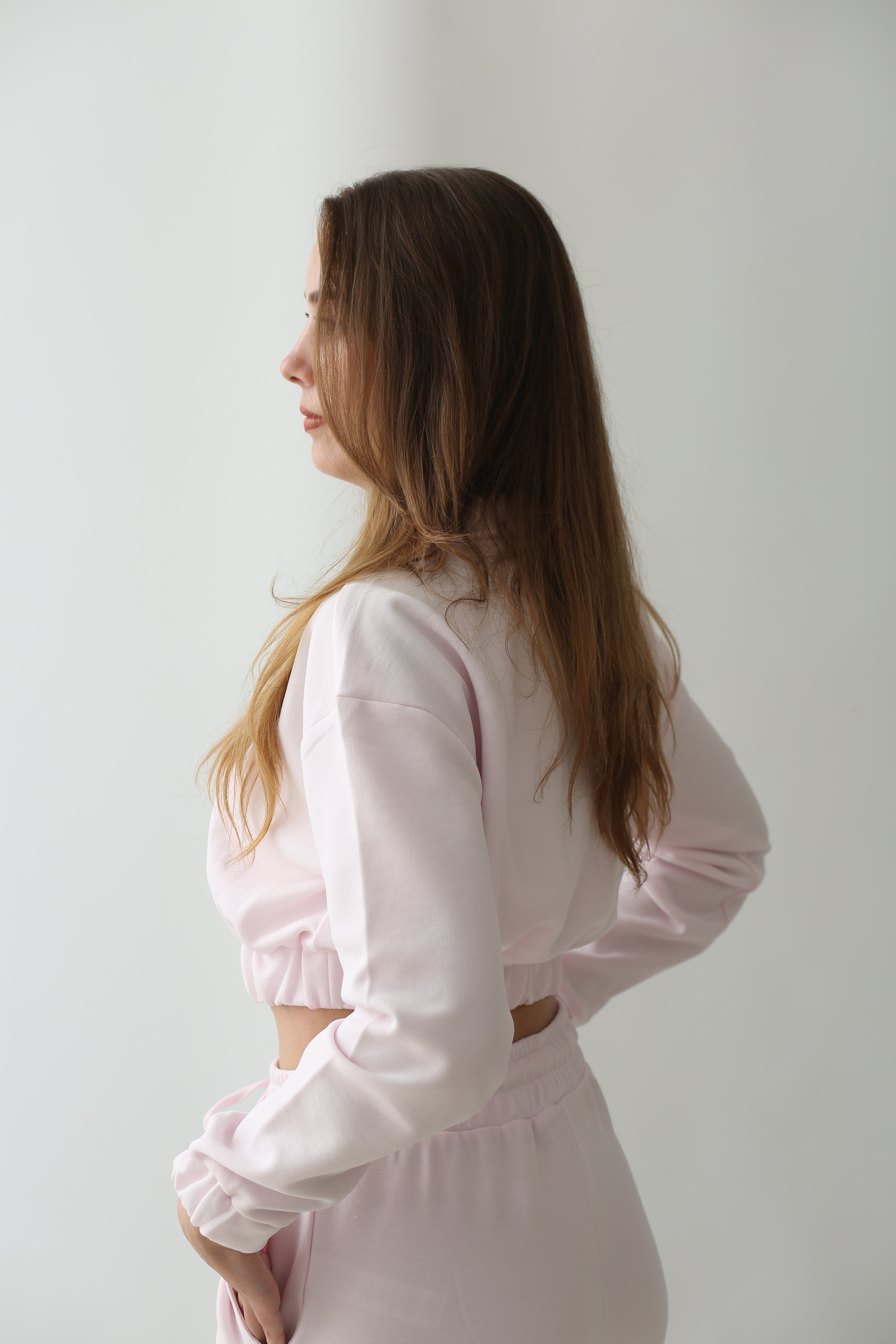 Kadın Pembe Sweatshirt