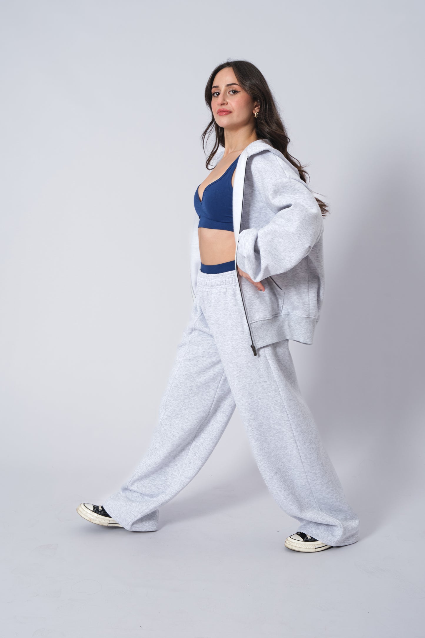 Kadın Gri Eşofman Altı
