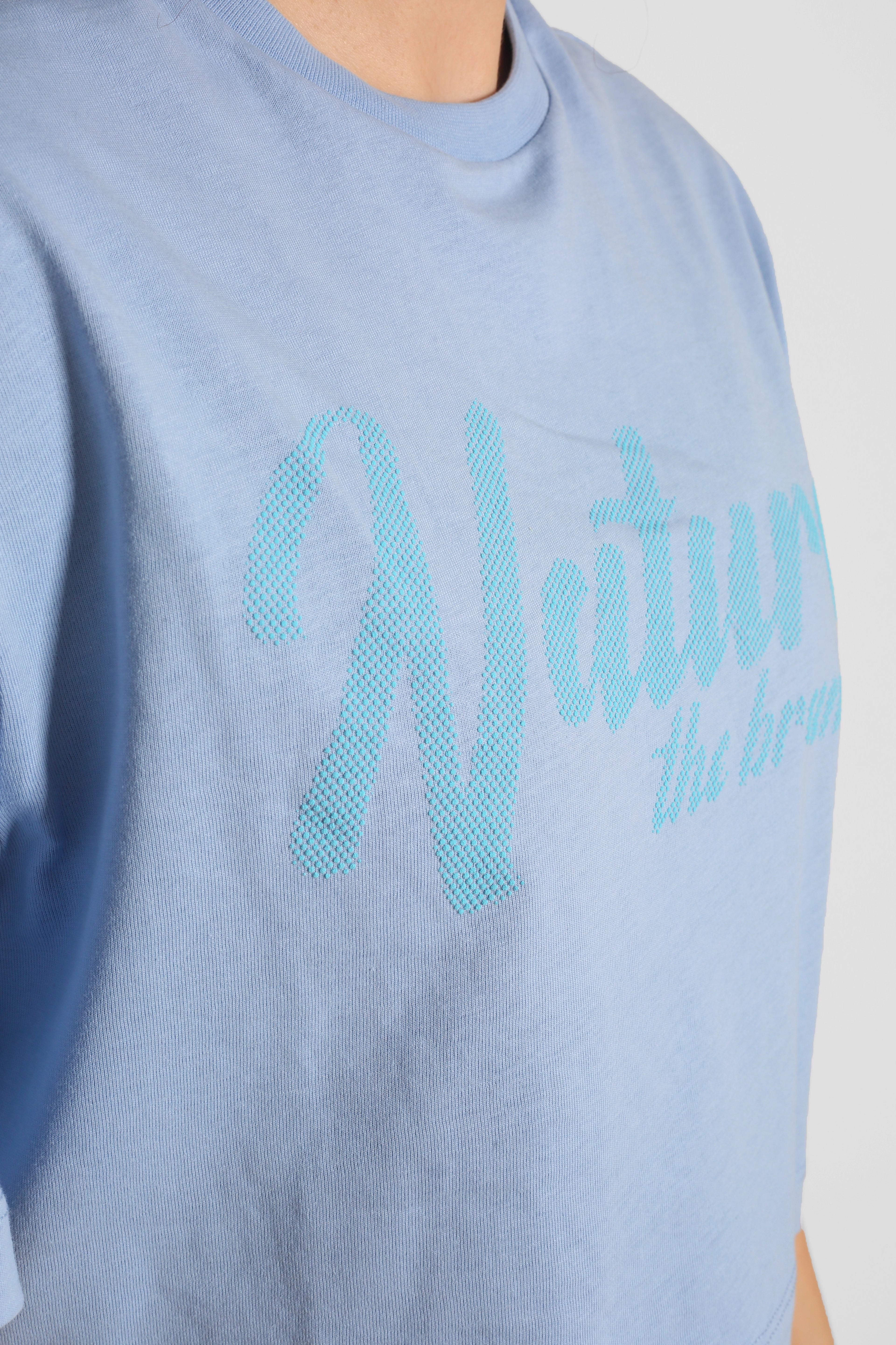 NTB Crop T-Shirt Sky Blue