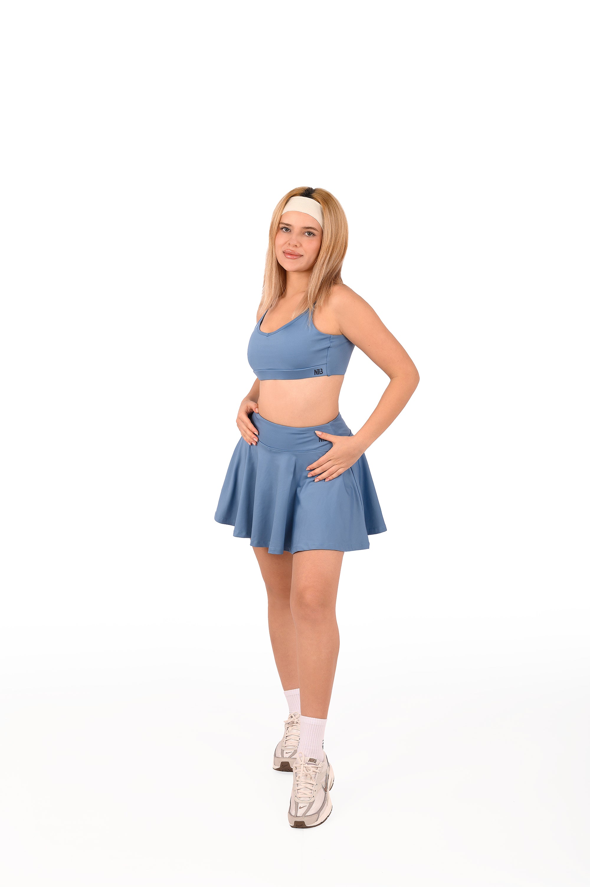 Mavi Tenis Etek