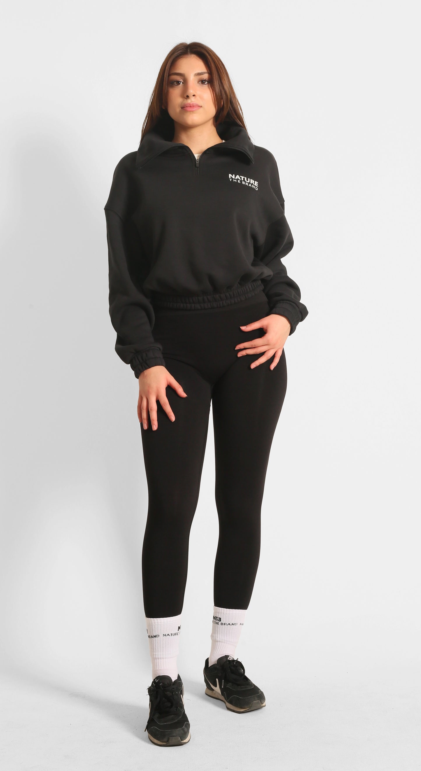 NTB Women Quarter Zip Sweatshirt