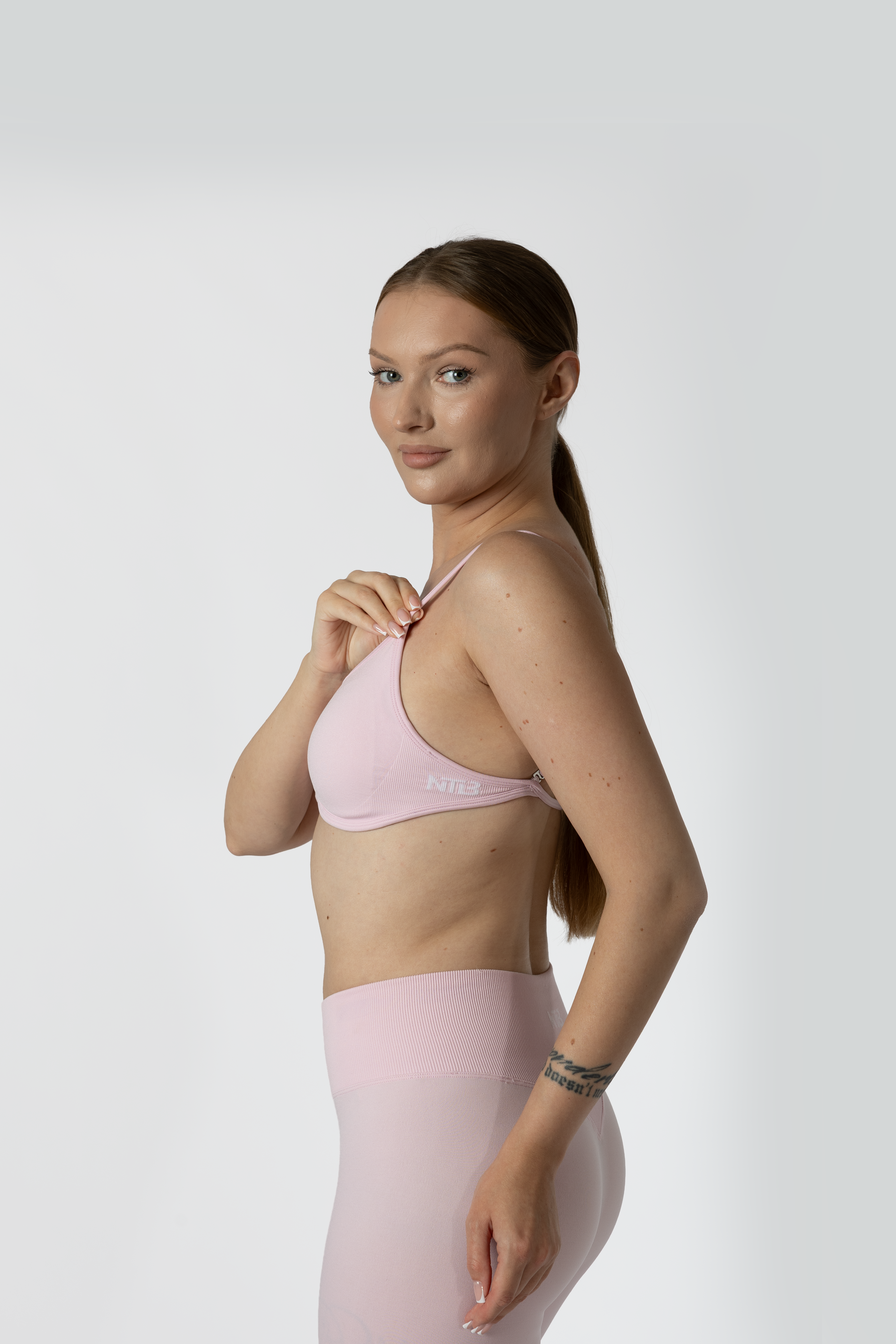 Strap Bra Baby Pink