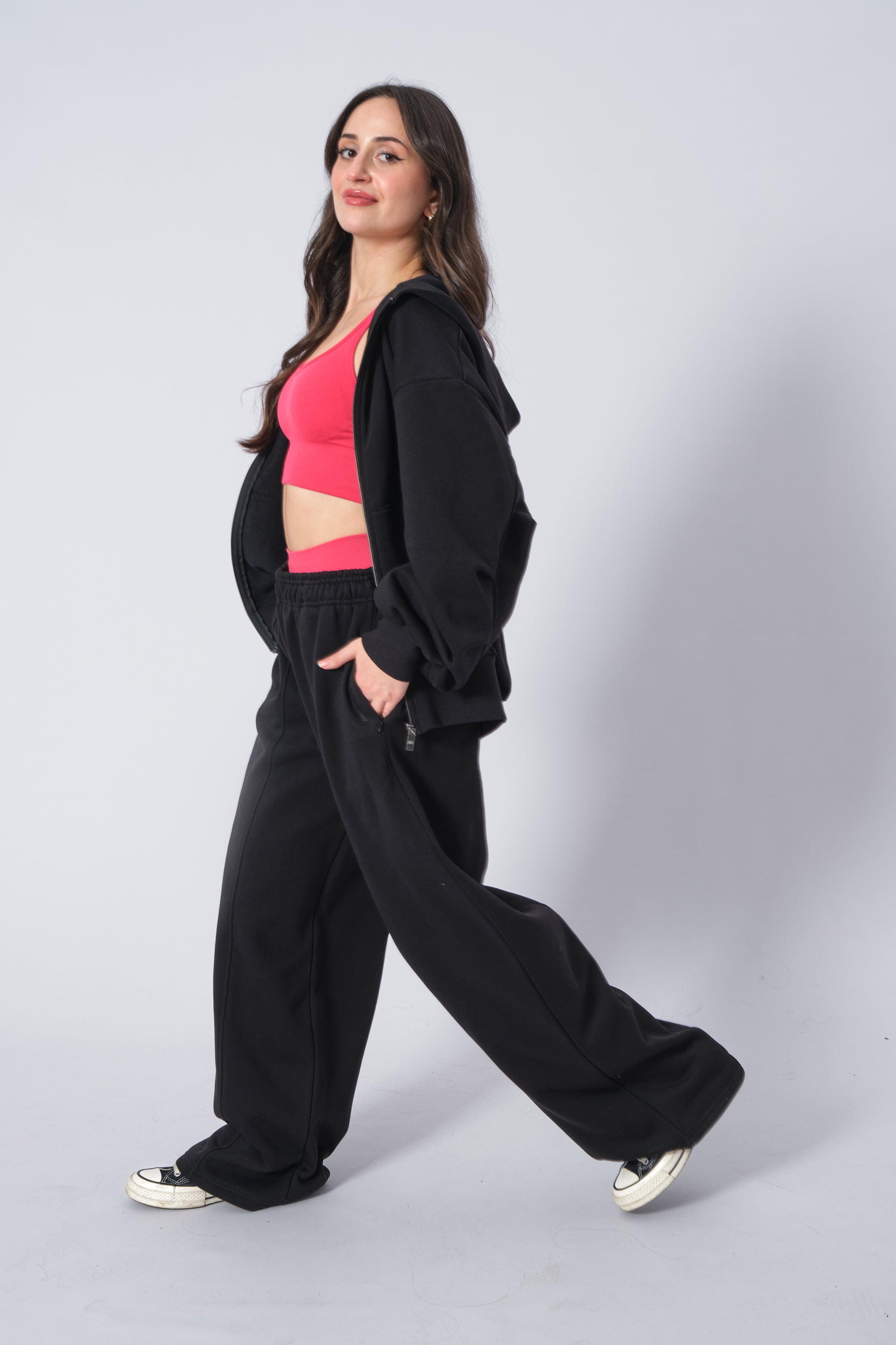 Kadın Siyah Eşofman Altı