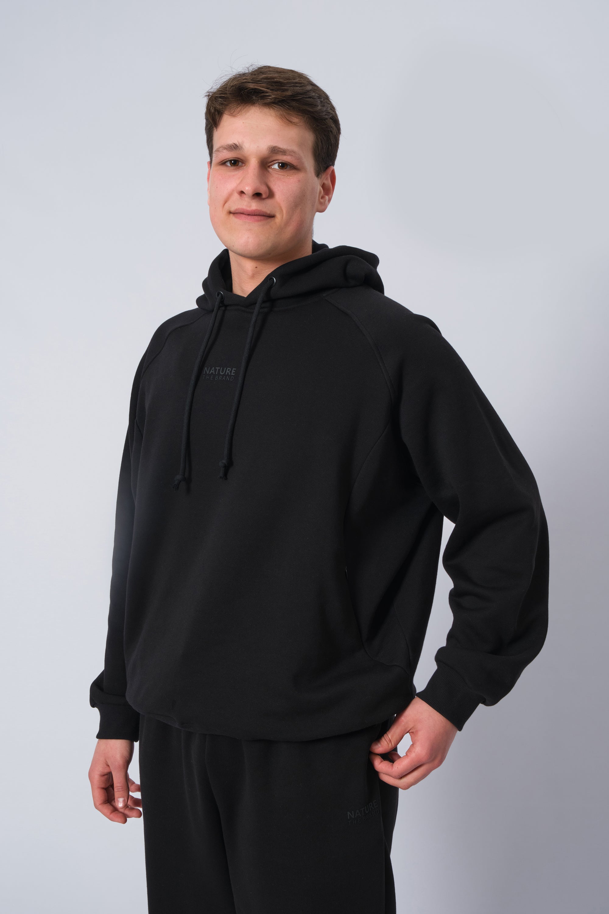 Erkek Siyah Sweatshirt