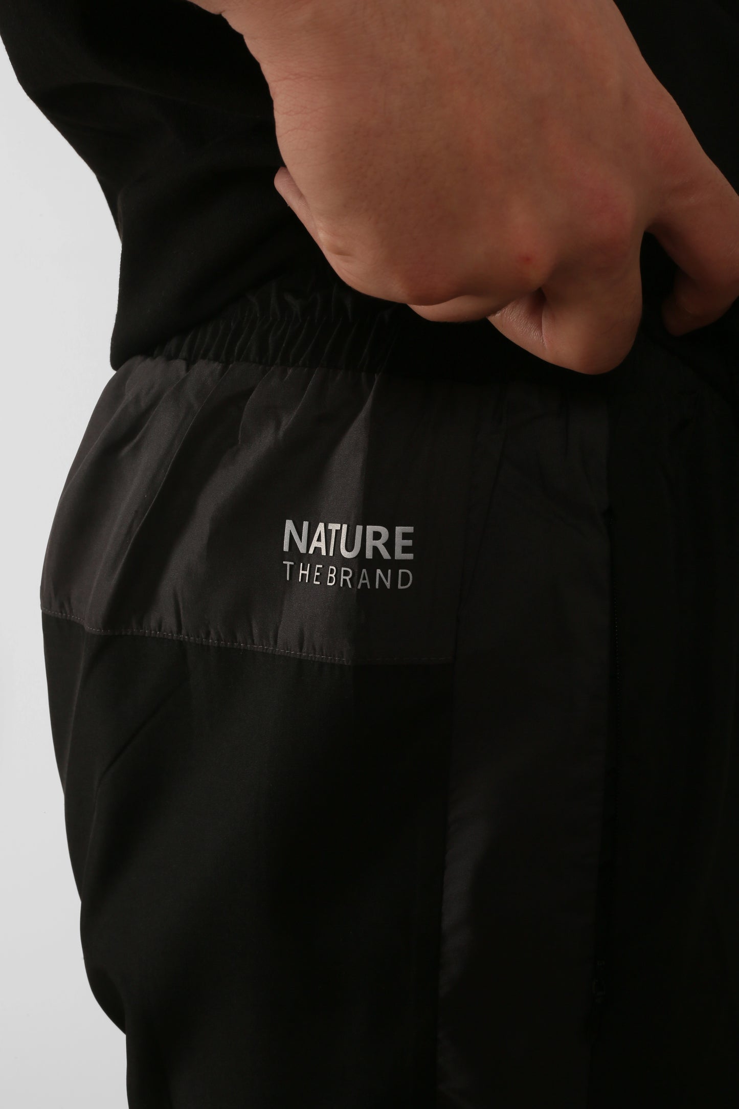 NTB Unisex Printed Track Pants Black Color