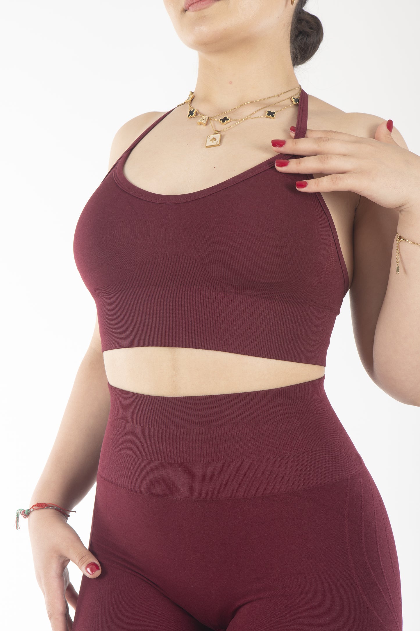 NTB Neckholder Bra Dark Cherry