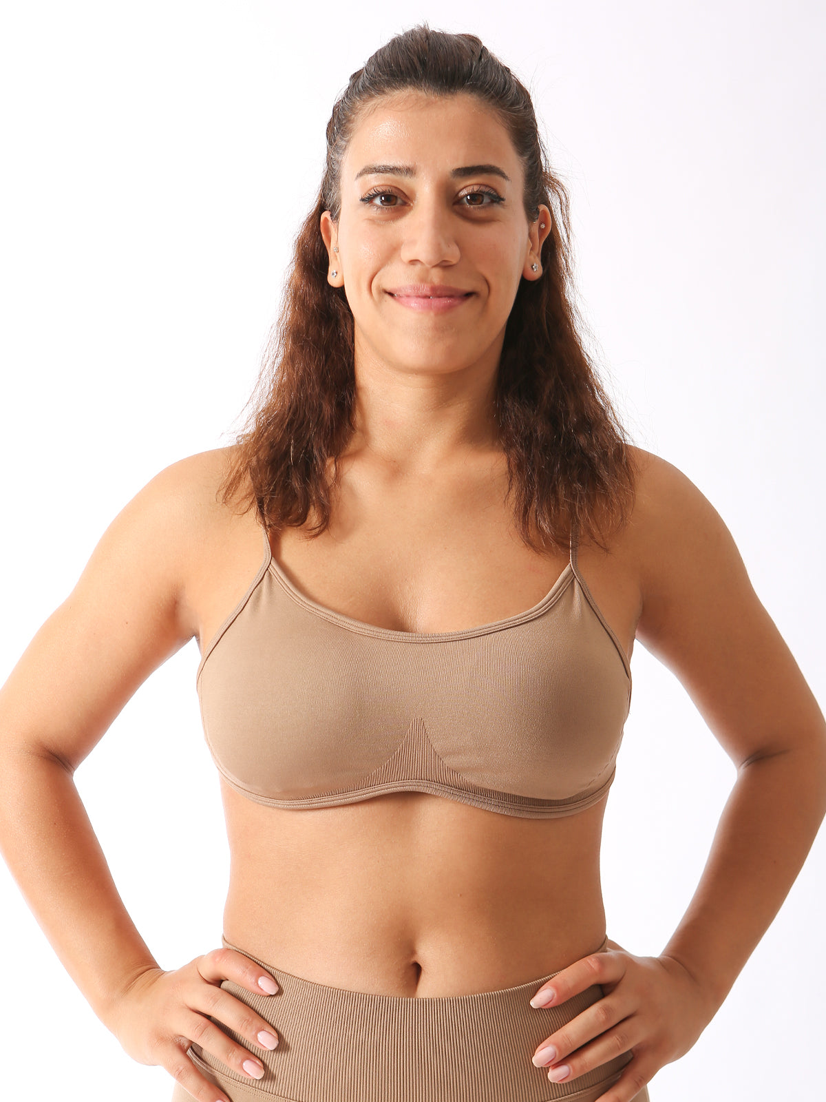 Strap Bra Espresso