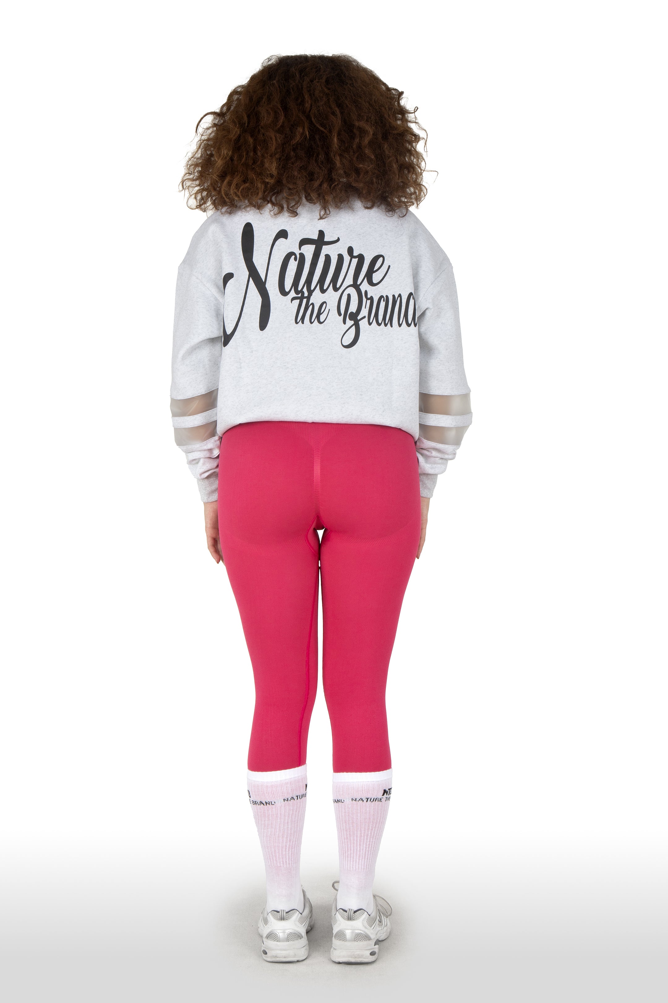 NTB Damen-Sweatshirt mit Rundhalsausschnitt, Schwarz