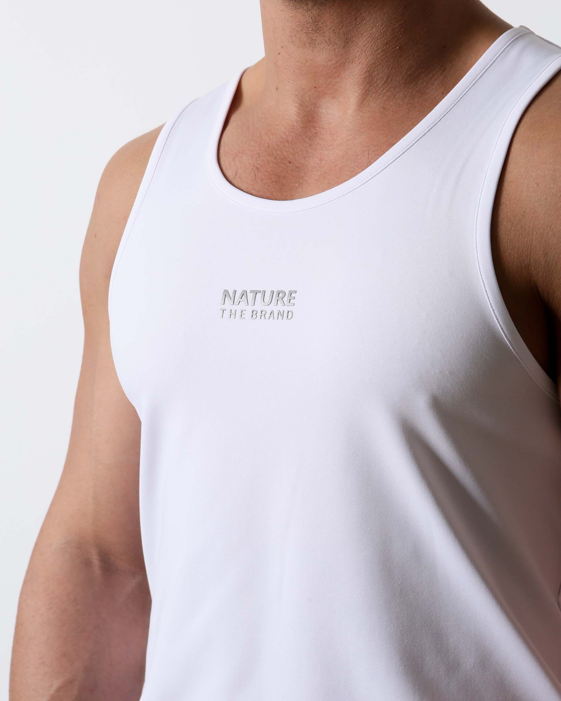 Active Performance Singlet White