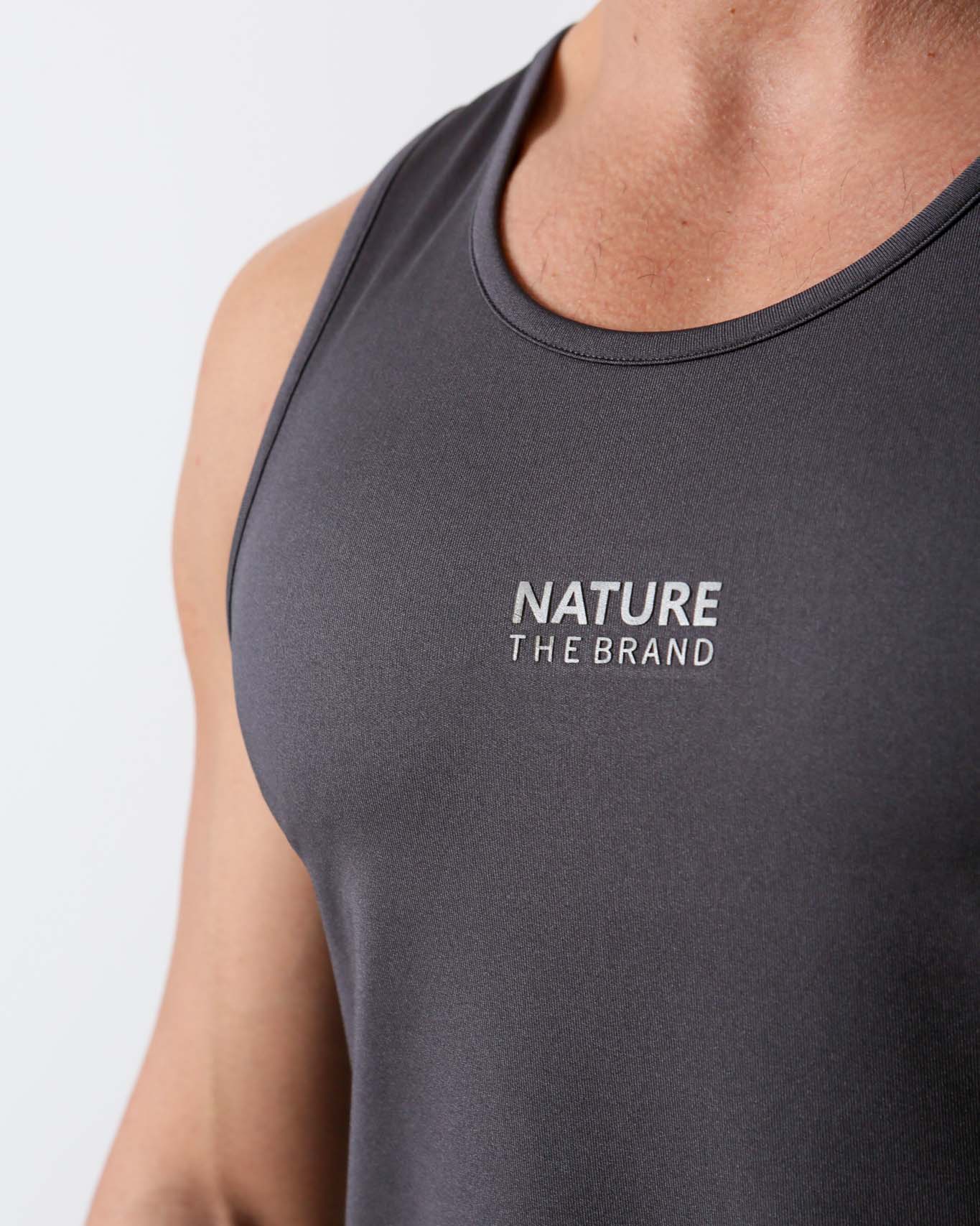 Active Performance Singlet Charcoal