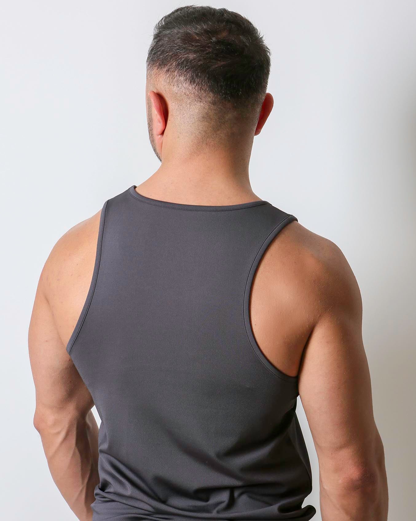 Active Performance Singlet Charcoal