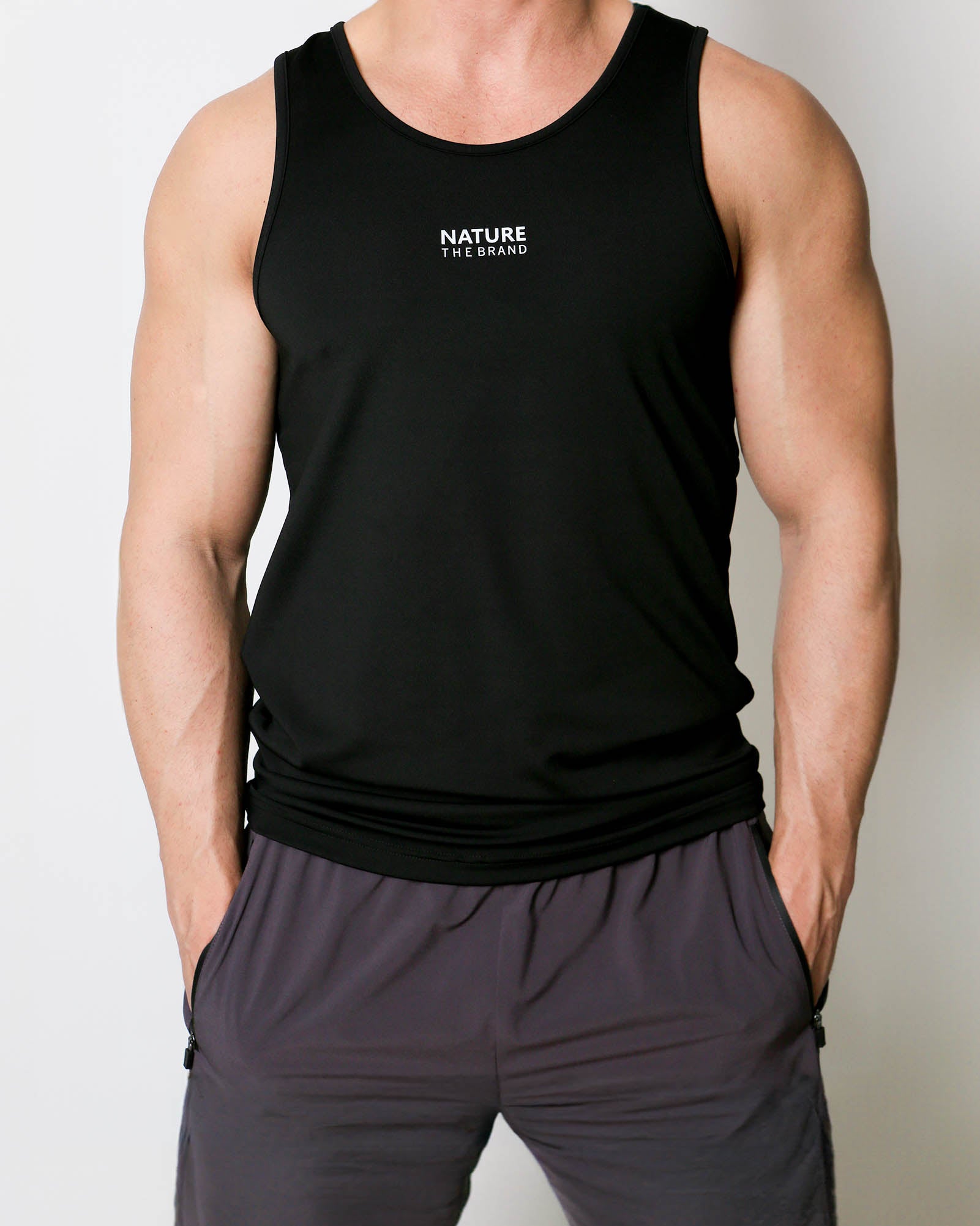 Active Performance Singlet Black