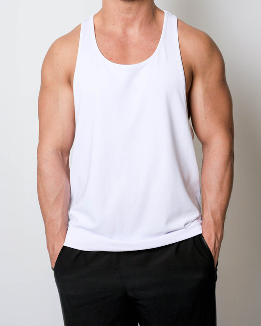 Active Performance Tank Top White