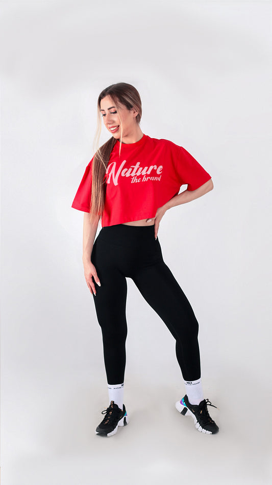 Crop T-Shirt Red