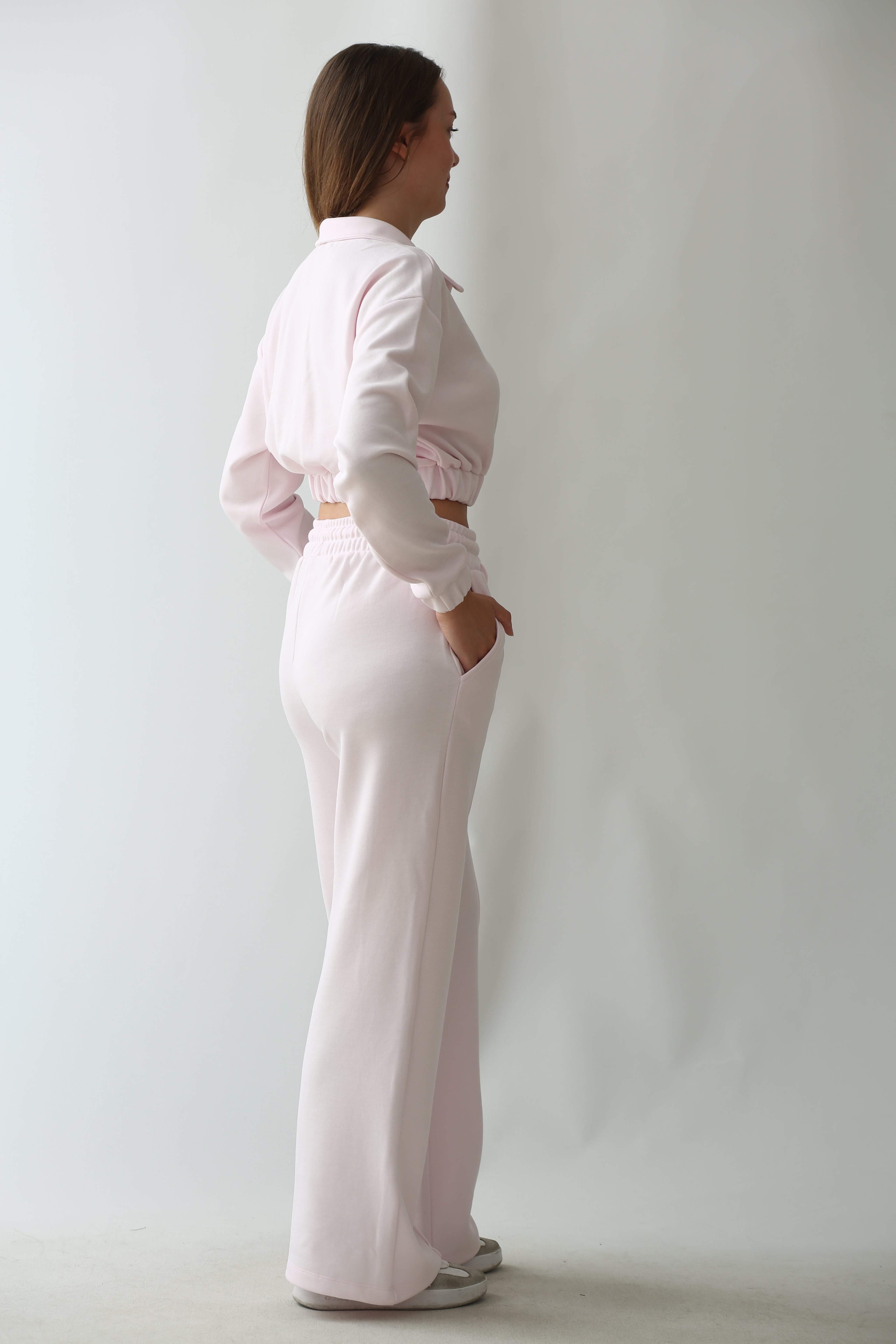 Kadın Pembe Eşofman Altı