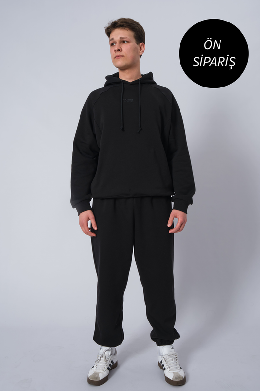 Erkek Siyah Eşofman Altı