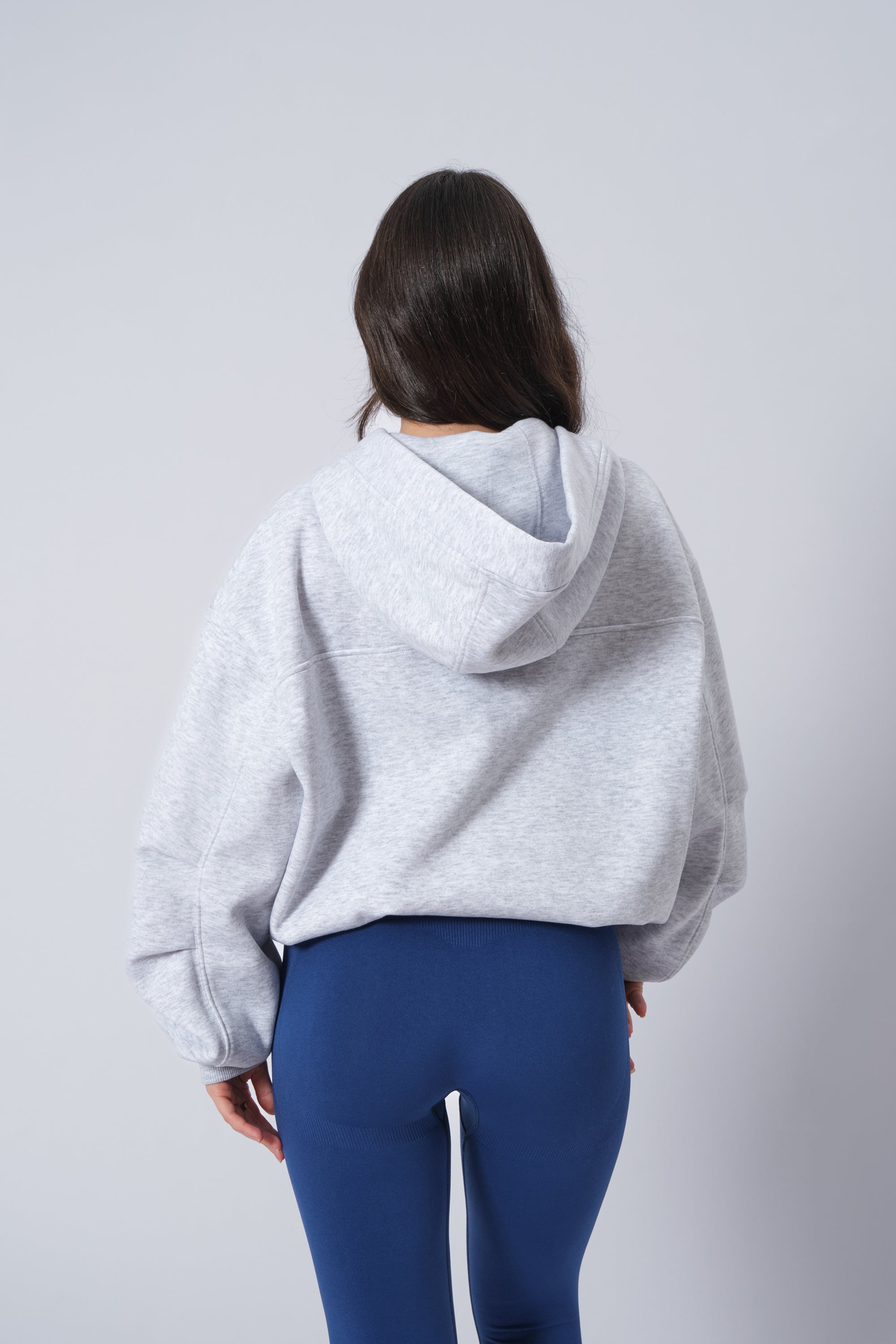 Kadın Gri Hoodie