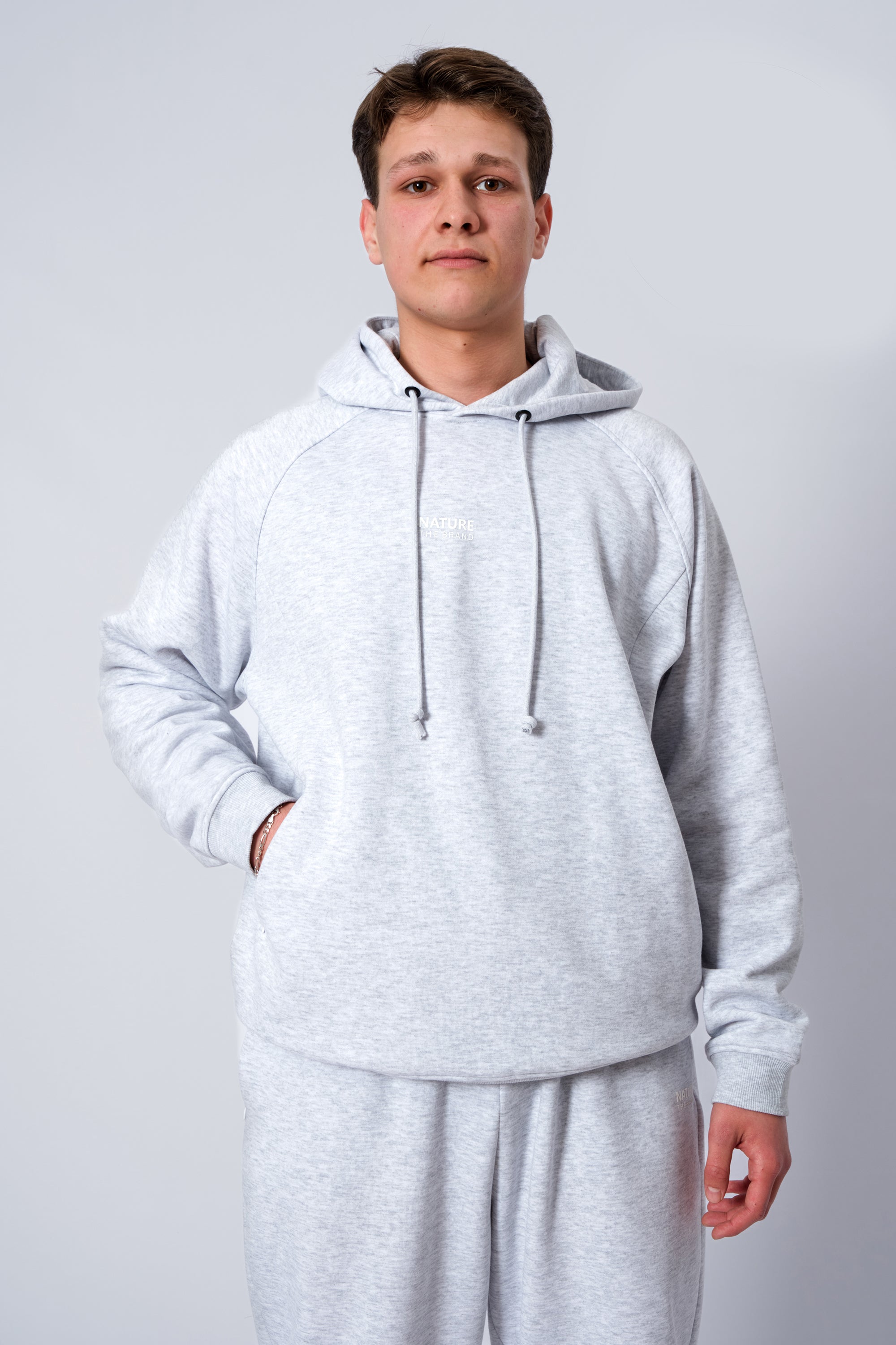 Erkek Gri Sweatshirt