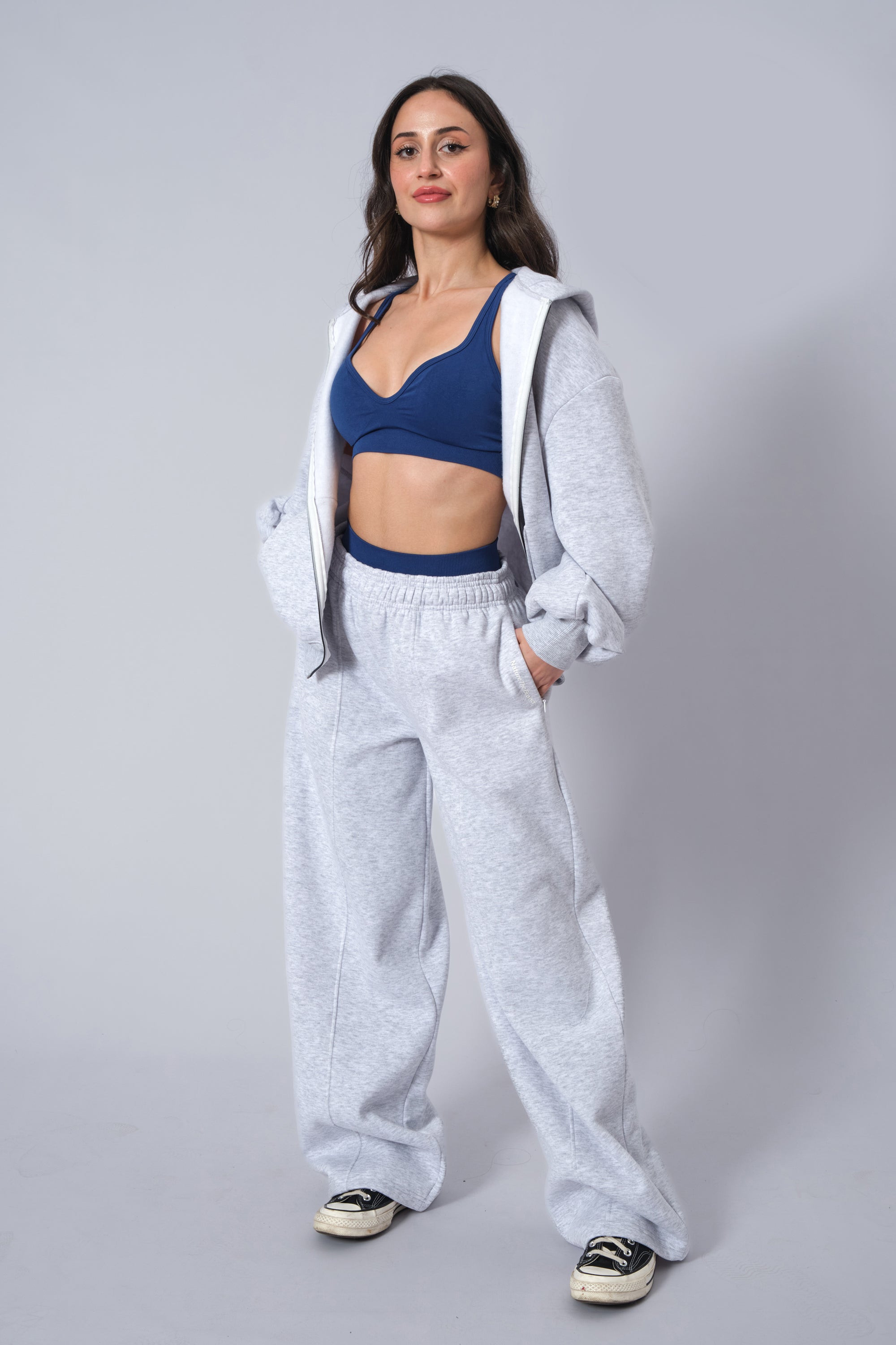 Kadın Gri Eşofman Altı