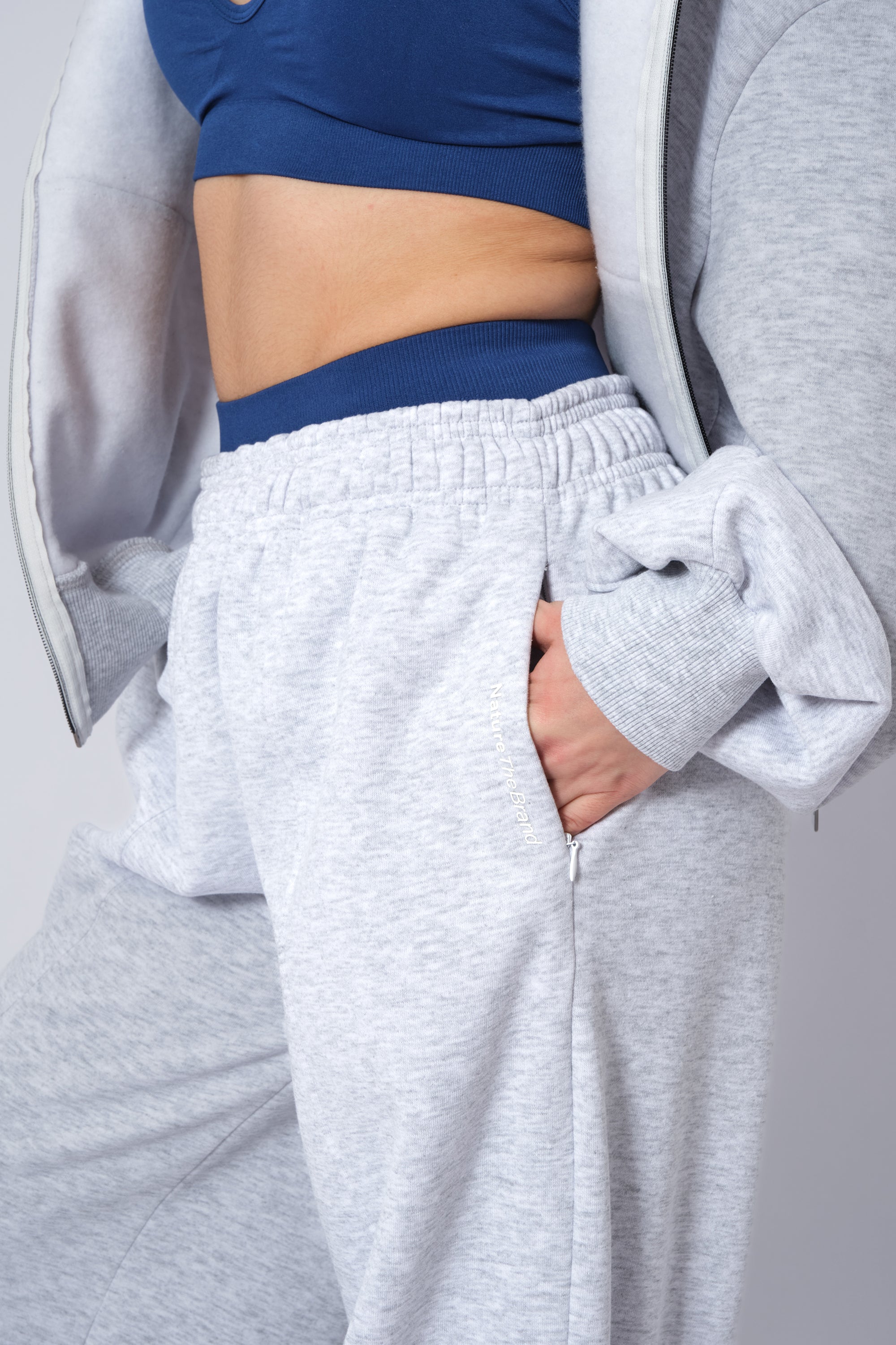 Kadın Gri Eşofman Altı