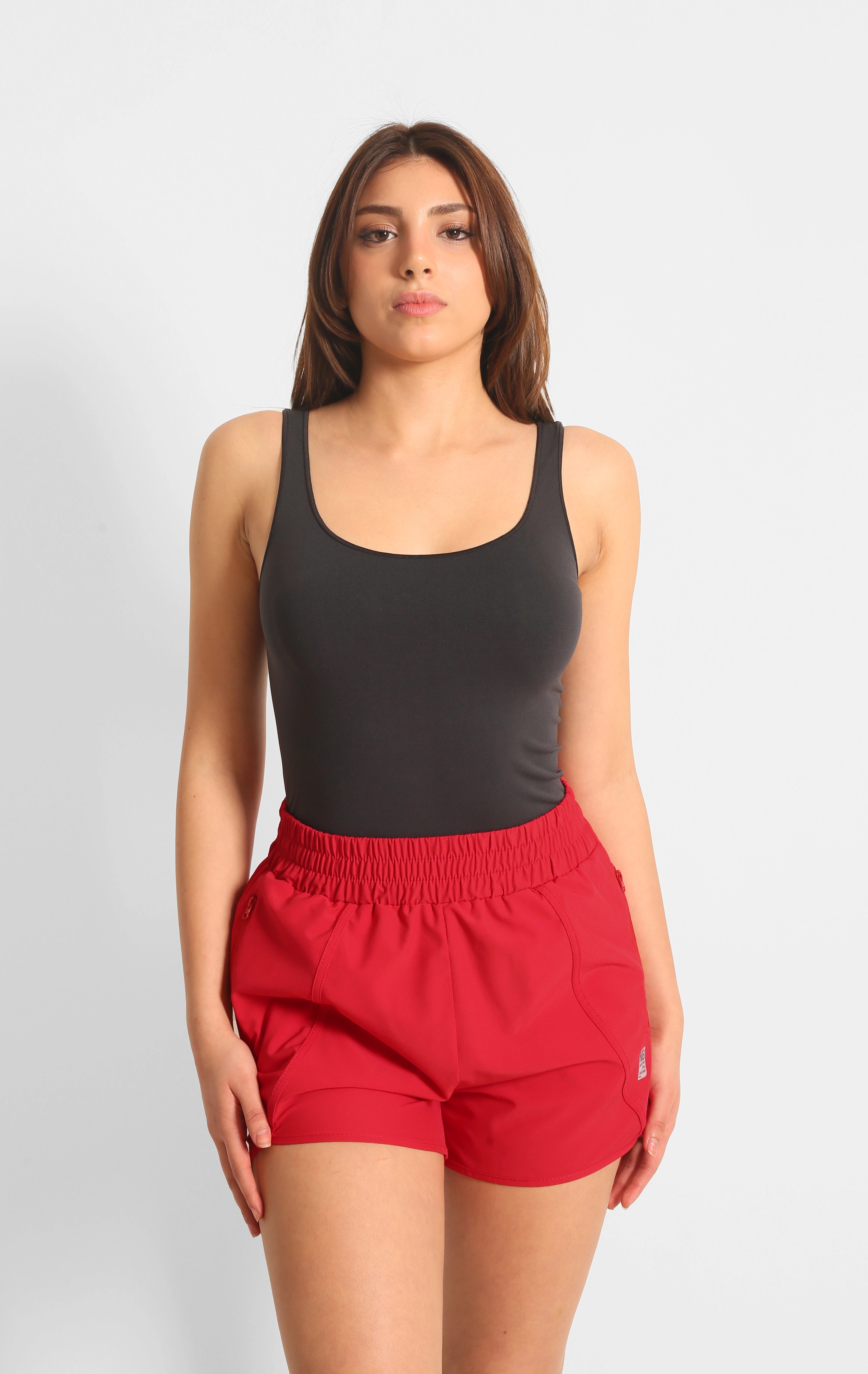 Lycra Dokuma Soft Touch Spor Şort