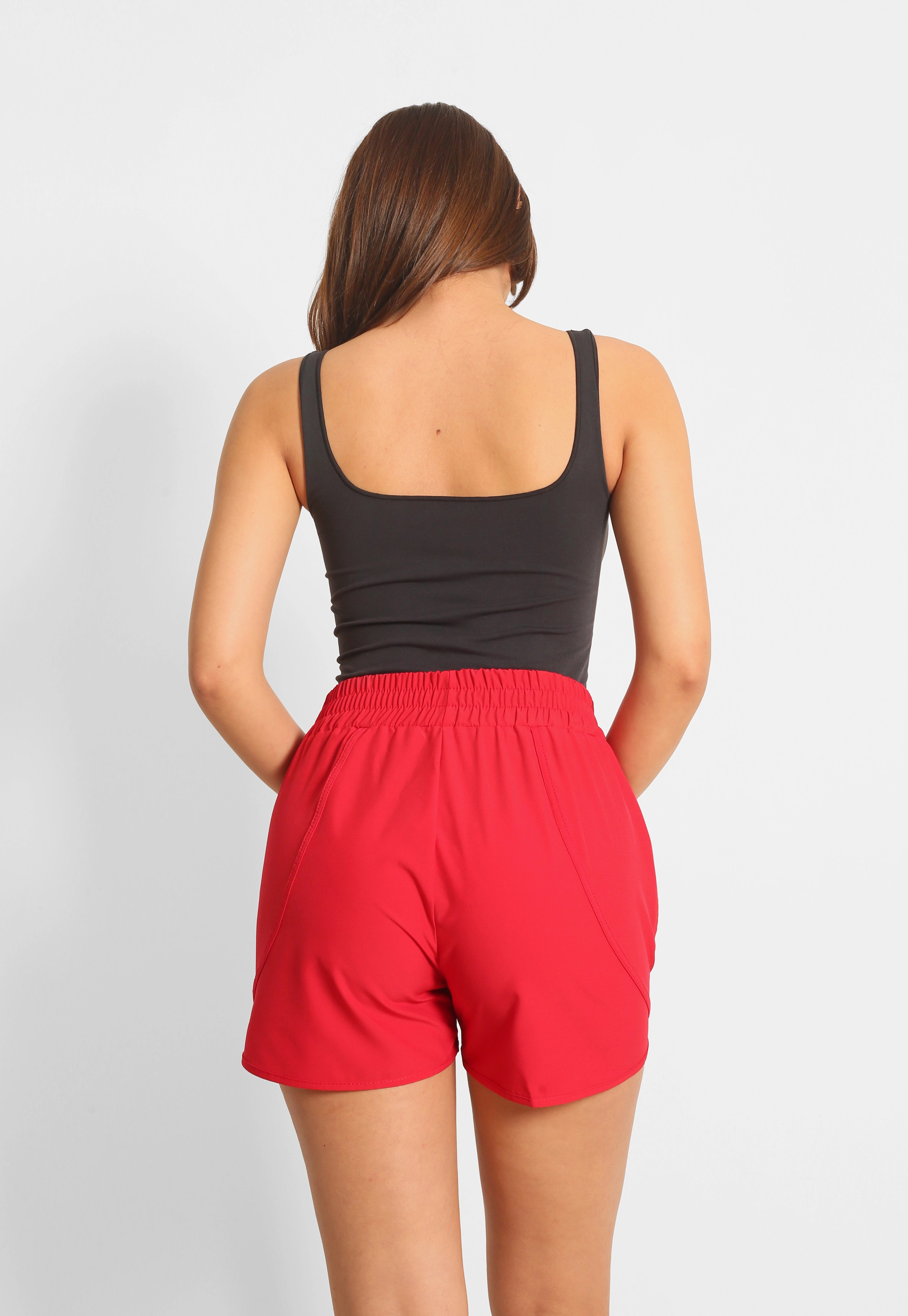 Lycra Dokuma Soft Touch Spor Şort