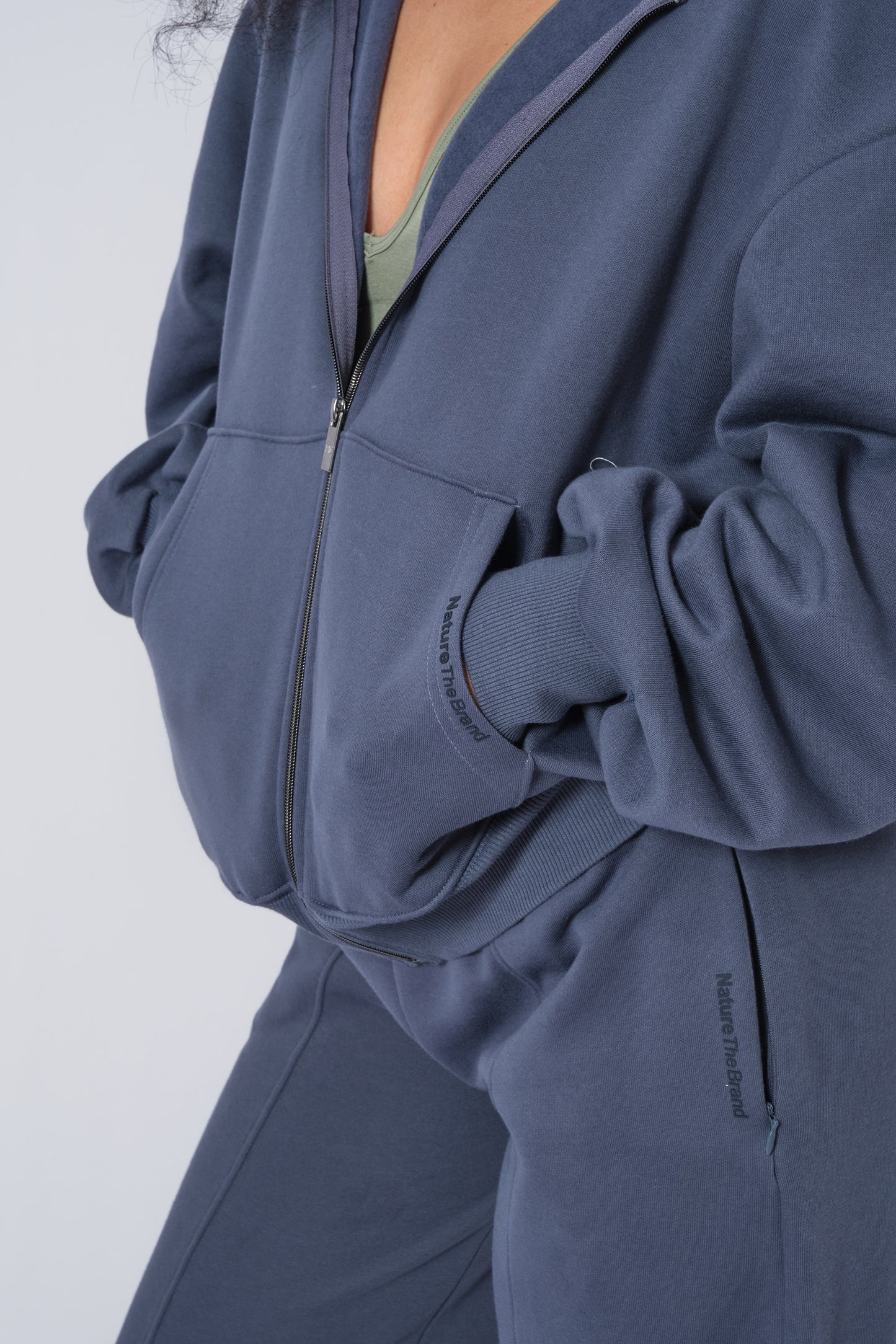 Kadın Dark Saphire  Hoodie