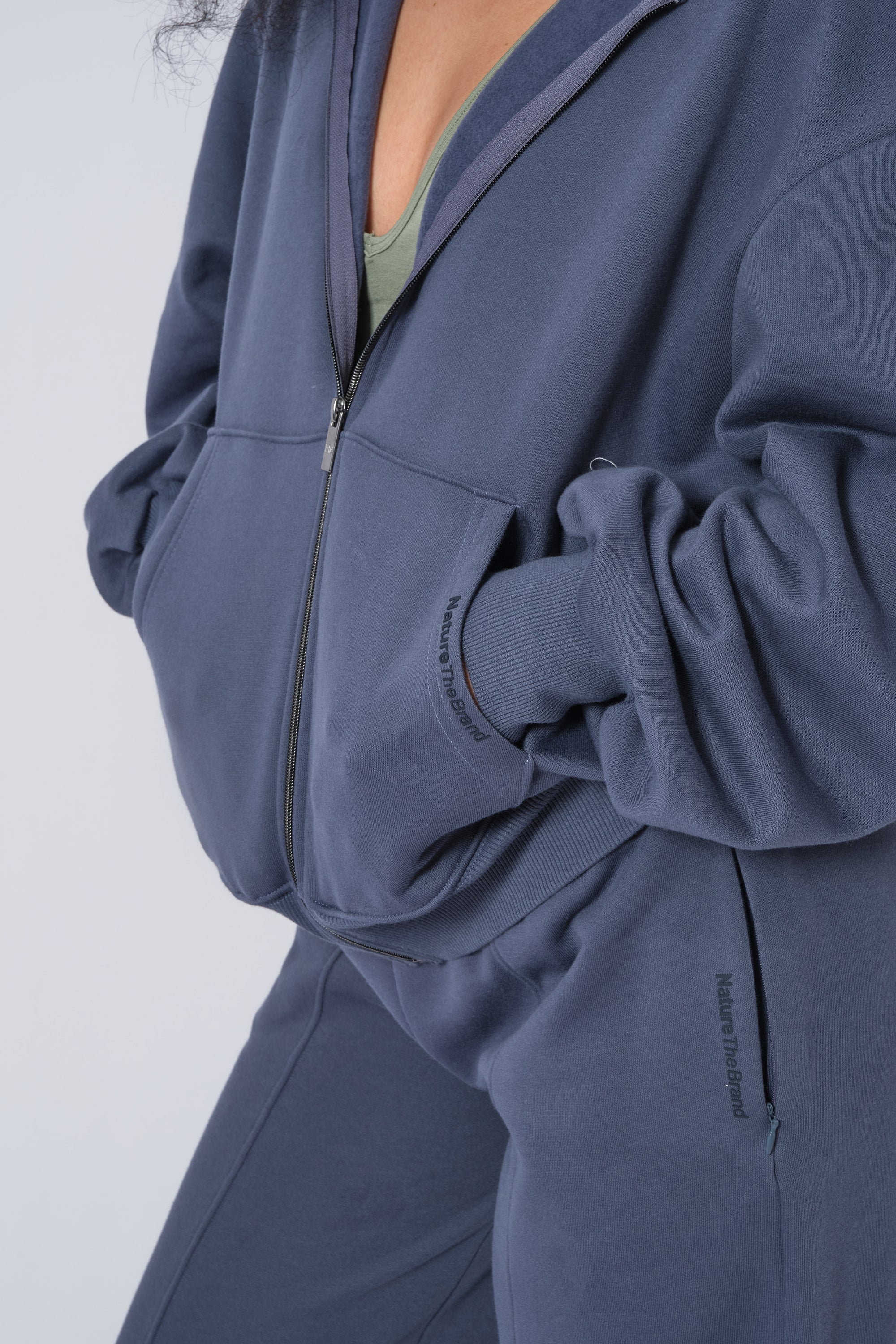 Kadın Dark Saphire  Hoodie