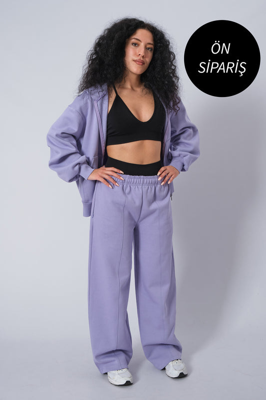Kadın Lila Eşofman Altı