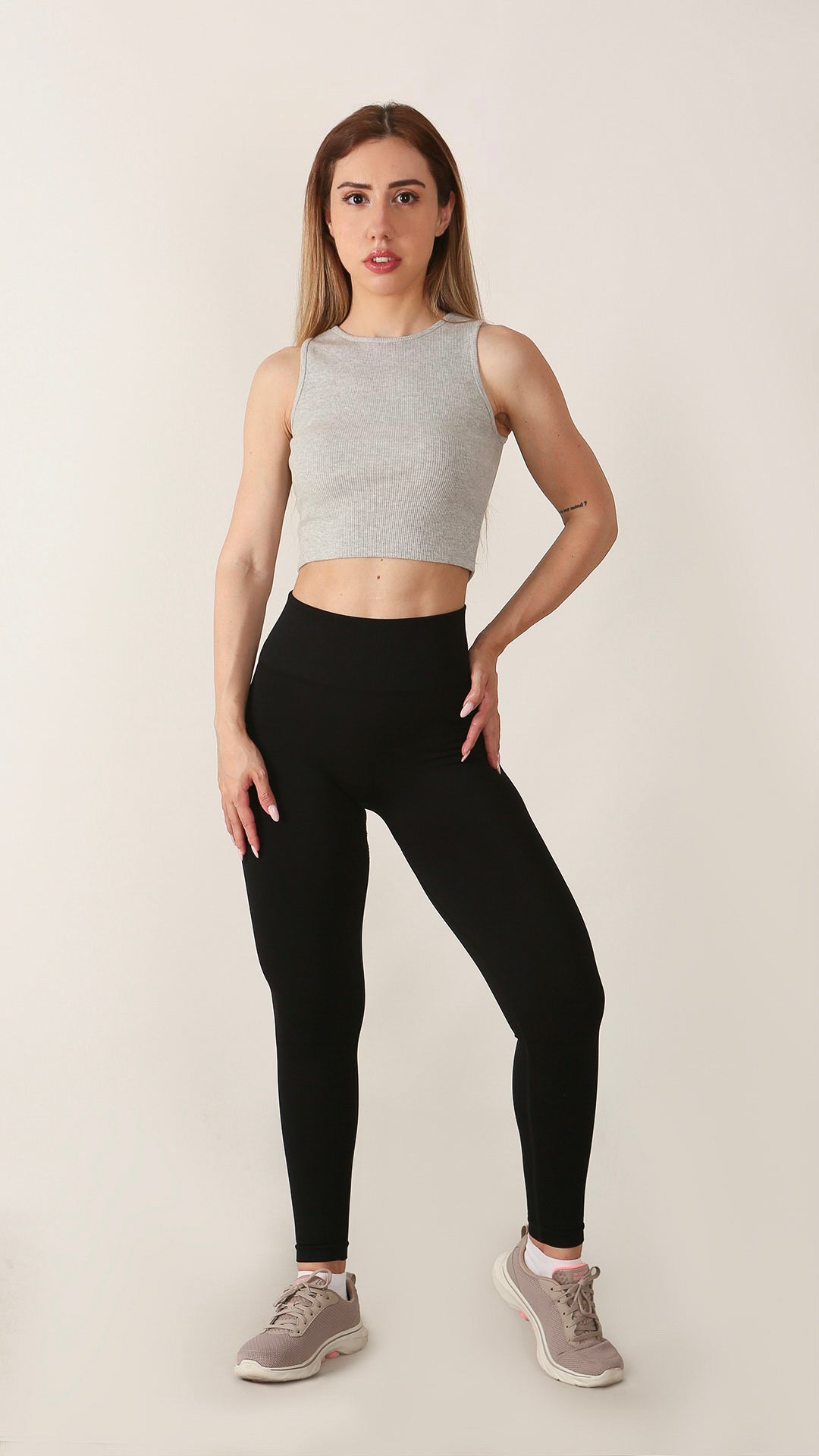 NTB Crop Rip Top Gray 01