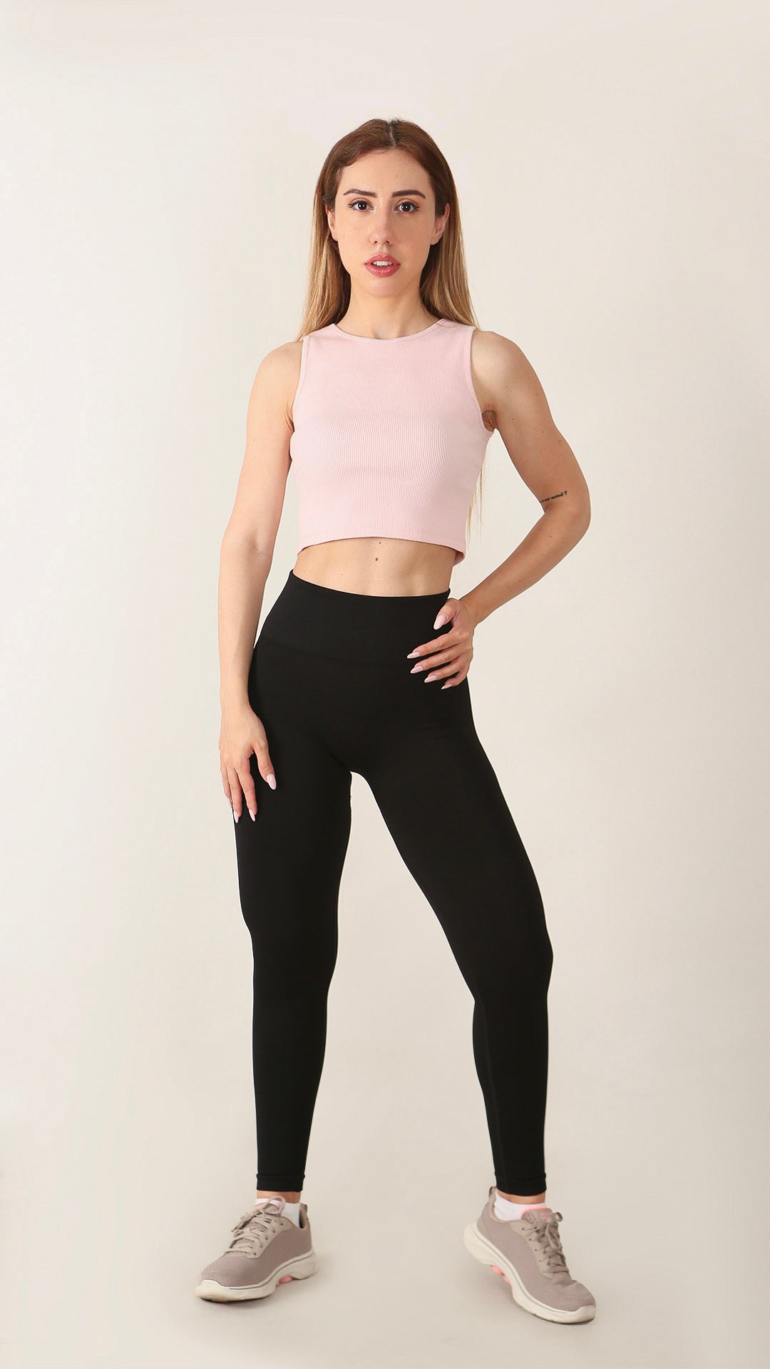 NTB Crop Rip Top Pink 01