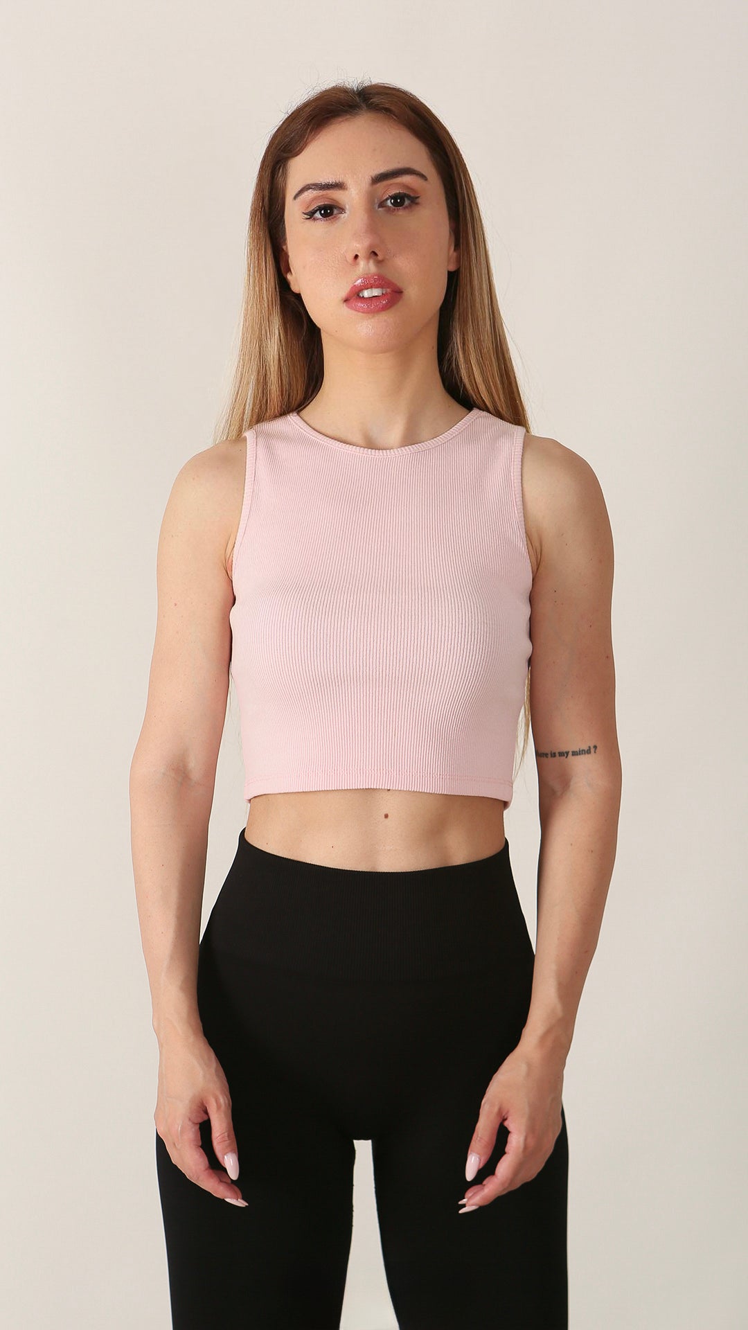 NTB Crop Rip Top Pink 02