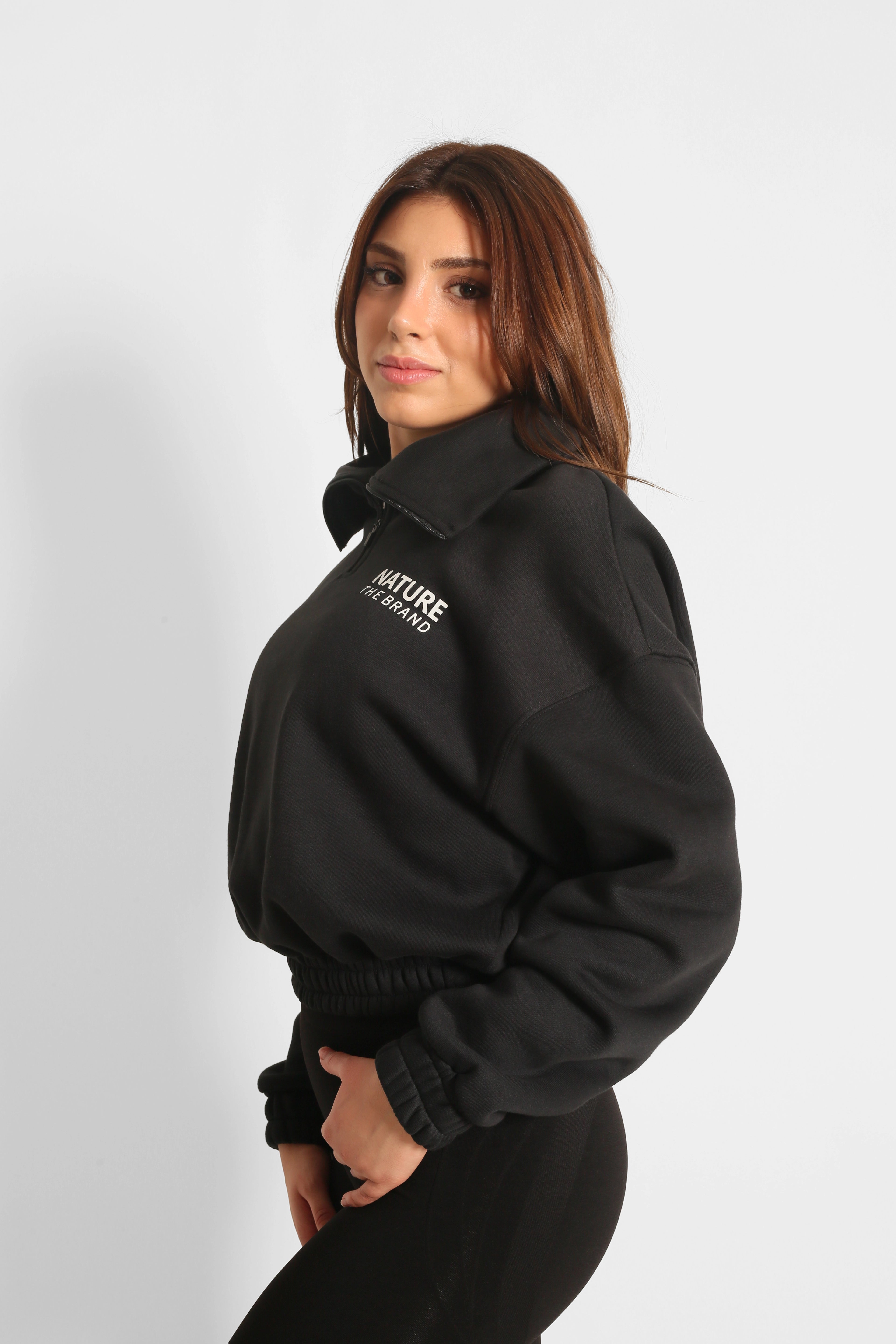 NTB Women Quarter Zip Sweatshirt