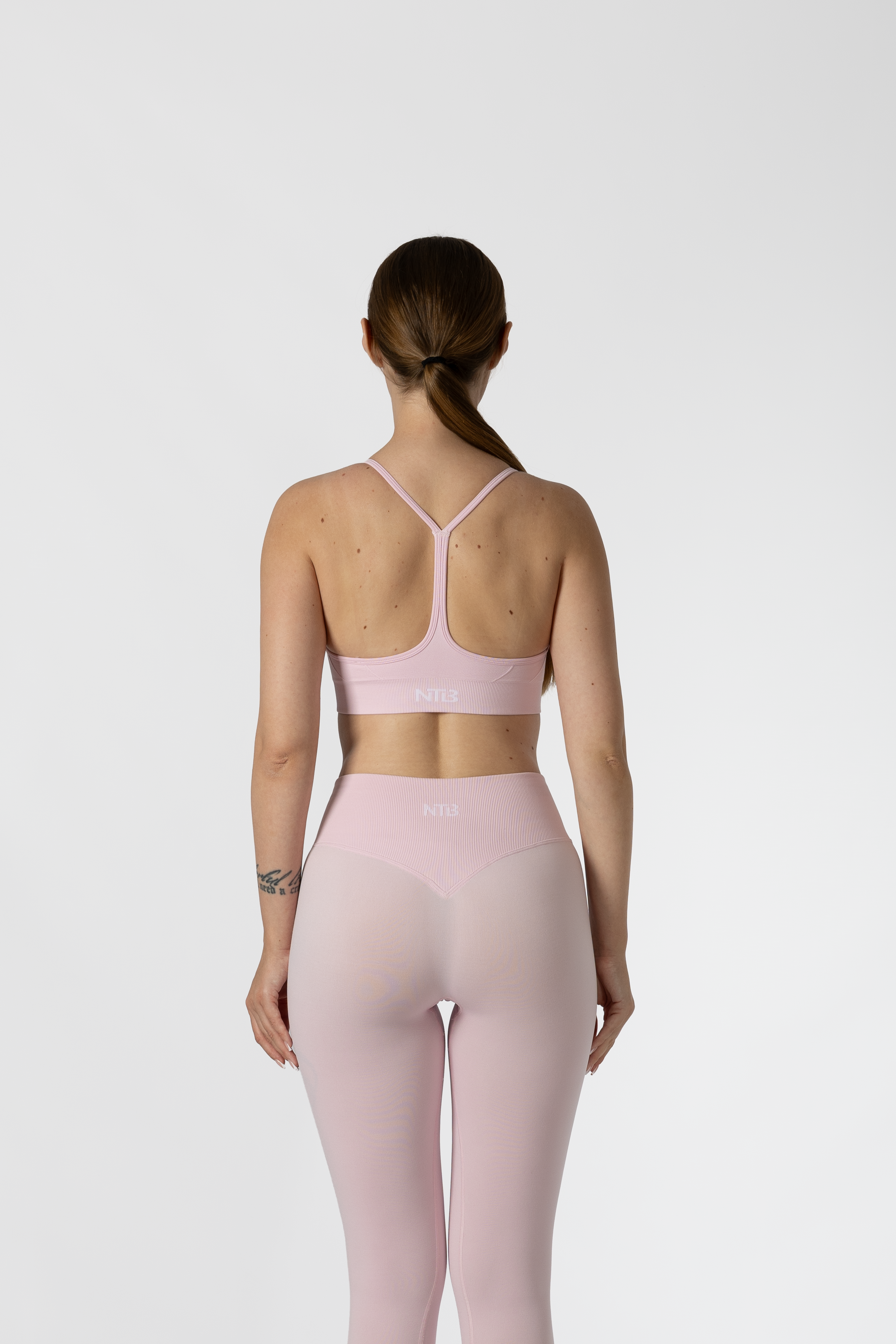 Racer Back Bra Baby Pink