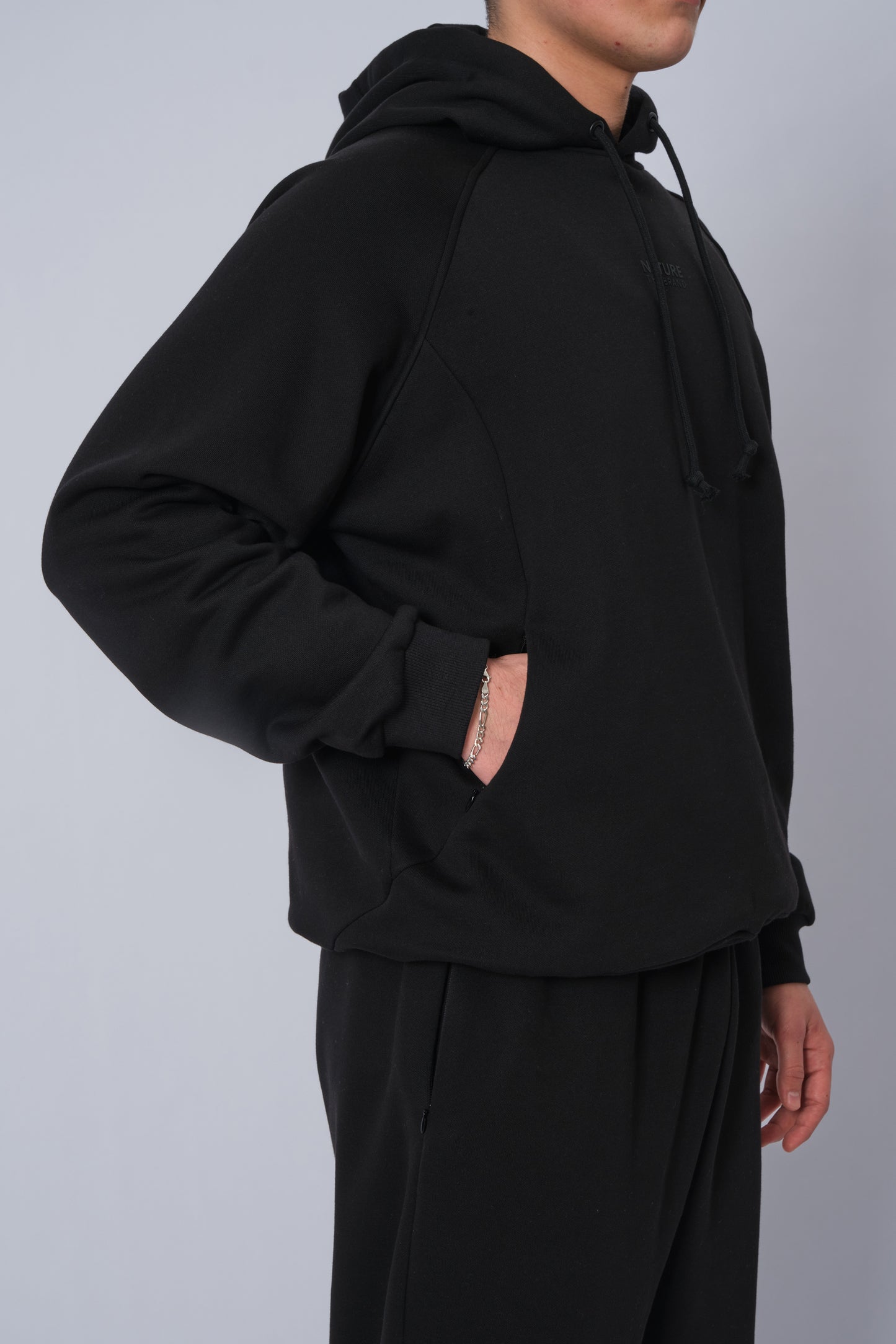 Erkek Siyah Sweatshirt