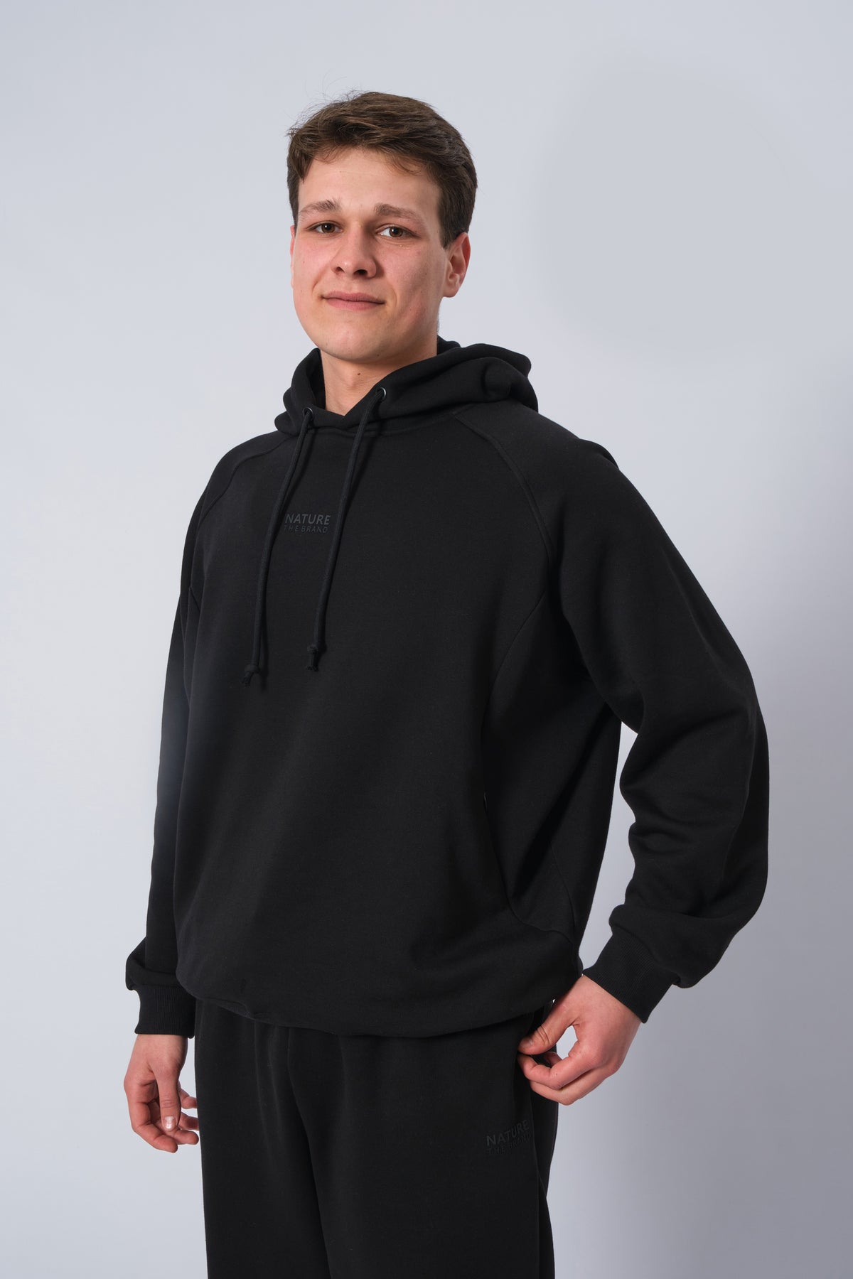 Erkek Siyah Sweatshirt