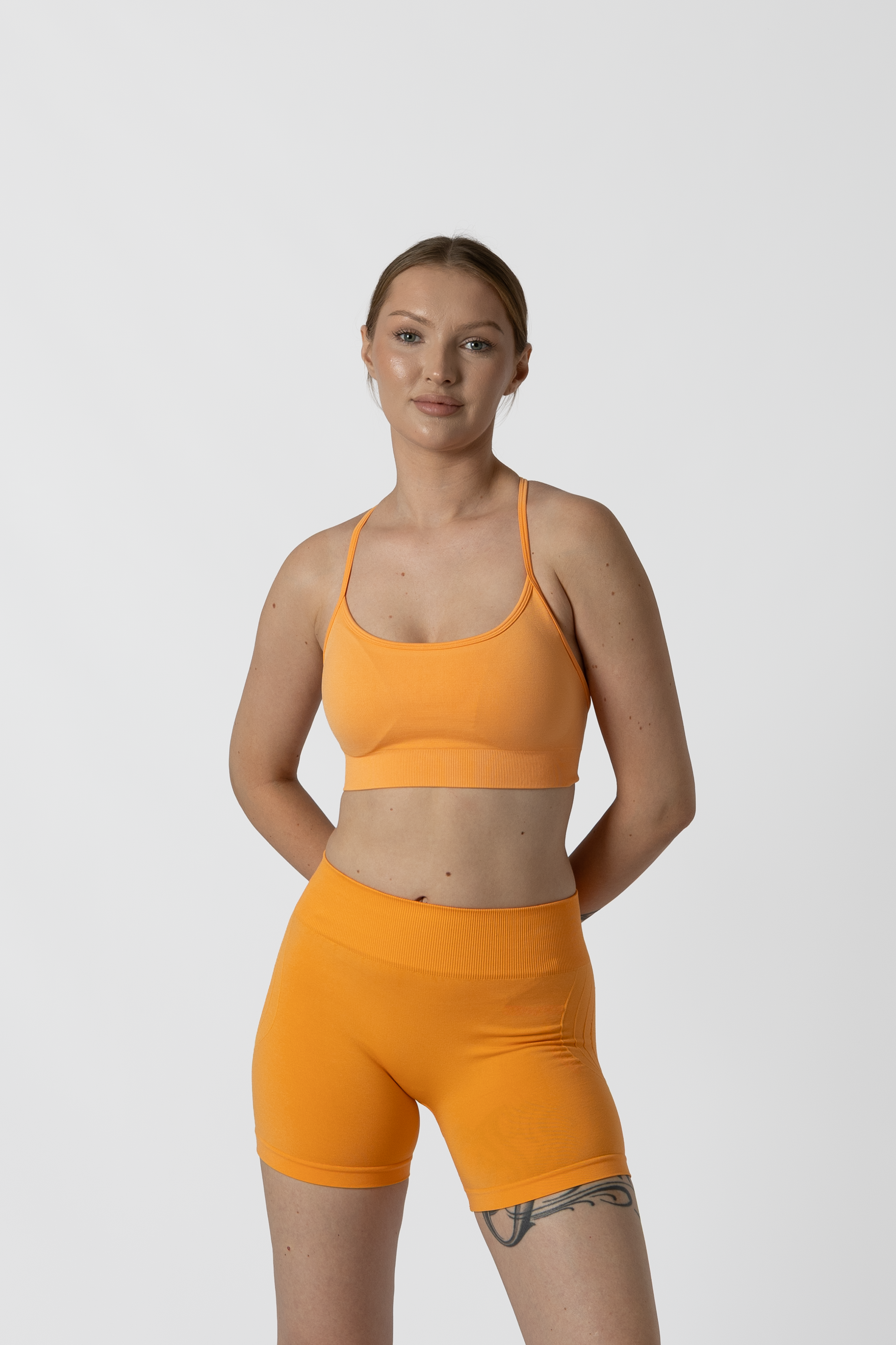 Racer Back Bra Orange